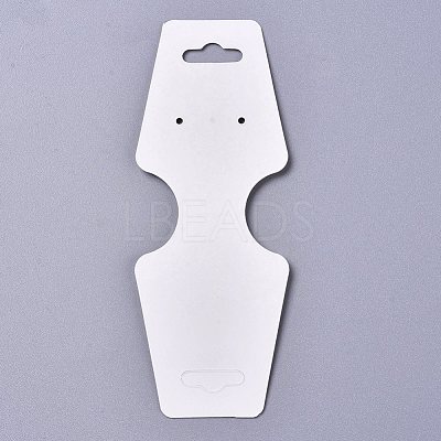 Cardboard Fold Over Paper Display Hanging Cards CDIS-E007-02-1
