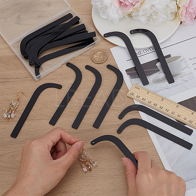 20Pcs Acrylic Earring Try-On Stick ODIS-FG0001-88A-1