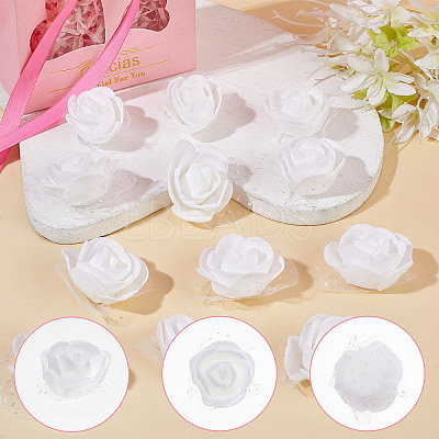 3D Foam Rose Ornament Accessories DIY-WH0304-623I-1