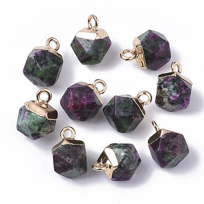 Natural Ruby in Zoisite Charms G-S359-015A-1