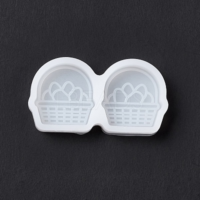 Easter Theme Ear Stud Ornament Silicone Molds DIY-J009-01A-1