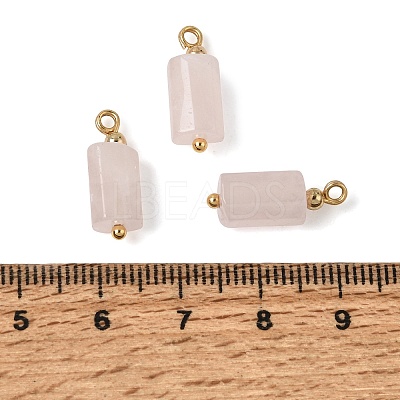 Natural Rose Quartz Pendants GG-CBACE45-02G-01-1