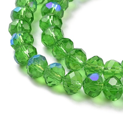 Electroplate Glass Beads Strands EGLA-A034-T2mm-L08-1