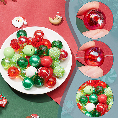 Christmas Theme DIY Jewelry Making Finding Kit DIY-SC0026-04-1