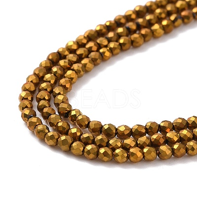 Electroplate Glass Beads Strands LS-GLAA-H021-01A-FP04-1
