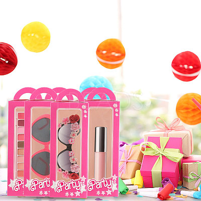 20Pcs Lovely Girl Paper Gift Storage Boxes CON-WH0093-06-1