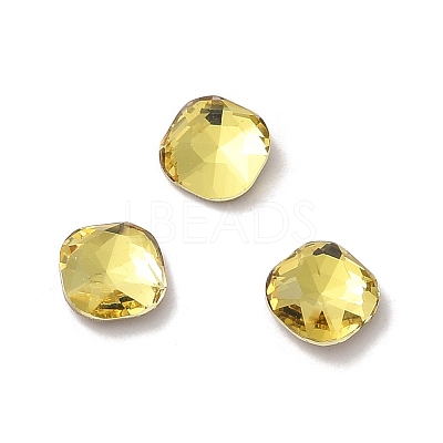 Glass Rhinestone Cabochons RGLA-P037-07A-D226-1