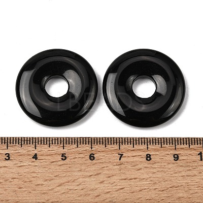 Natural Obsidian Pendants G-A320-01A-20-1