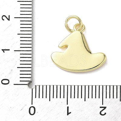 Halloween Theme Brass Enamel Pendants LS-KK-L248-01G-08-1