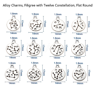 Alloy Pendants PALLOY-CJ0001-90-1