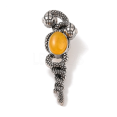 Natural Topaz Jade Pendants G-A224-03AS-13-1