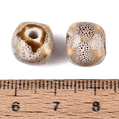 Vintage Handmade Porcelain Beads PORC-N013-18-24-1