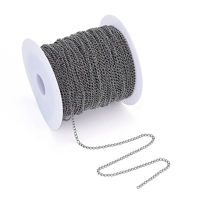 Brass Twisted Chains CHC-Q001-02B-1