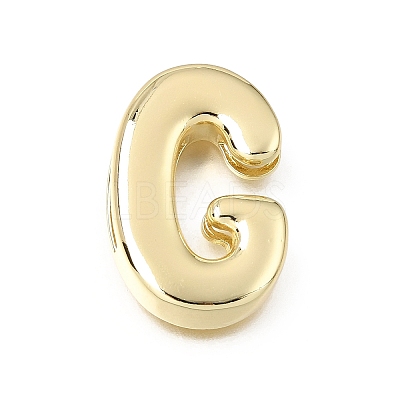 Brass Slide Charms KK-Z163-01G-G-1