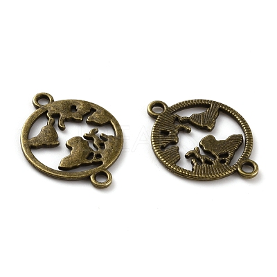 Alloy Connector Charms FIND-WH0108-38AB-1