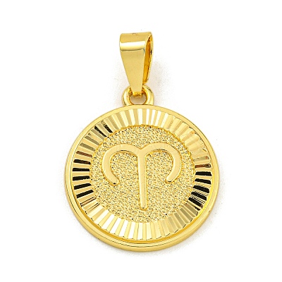 Brass Pendants KK-P263-14G-08-1