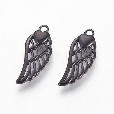 304 Stainless Steel Pendants STAS-P217-02B-1