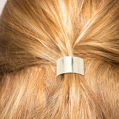 6Pcs 6 Style Rubber String Elastic Hair Ties Ponytail Hair Cuff OHAR-GO0001-04-1