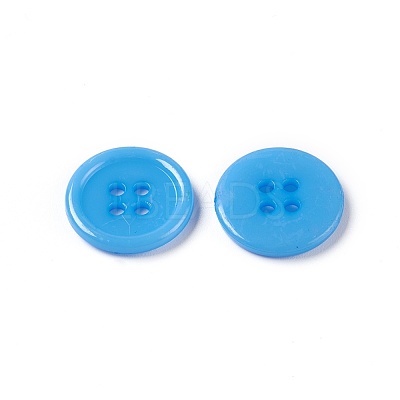 Acrylic Sewing Buttons BUTT-E076-B-M-1