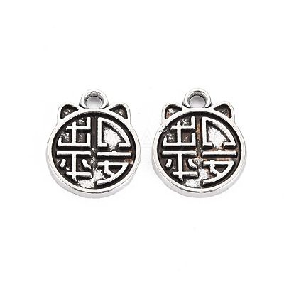 Tibetan Style Alloy Pendant Enamel Settings PALLOY-N160-68-1
