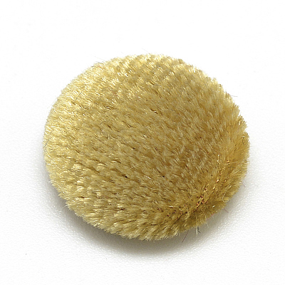 Velvet Cloth Fabric Covered Cabochons WOVE-S084-12F-1