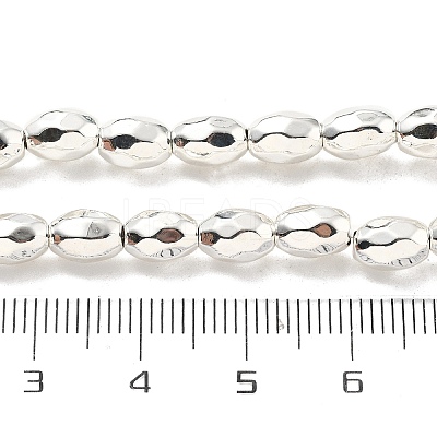 Synthetic Magnetic Hematite Beads Strands G-P518-07P-1