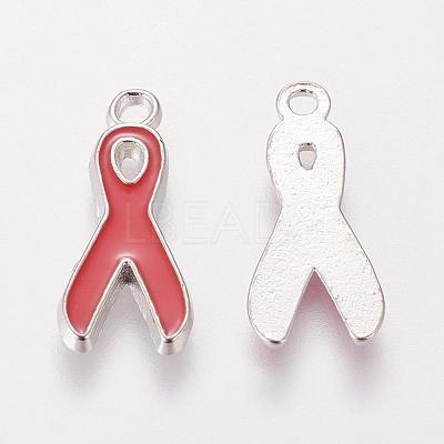 Alloy Enamel Pendants EA546Y-3-1