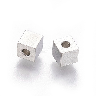Non-Tarnish 202 Stainless Steel Beads X-STAS-F205-06P-C-1