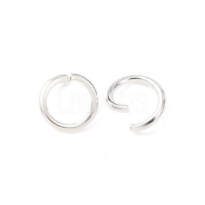 Brass Open Jump Rings KK-G604-08S-26-1