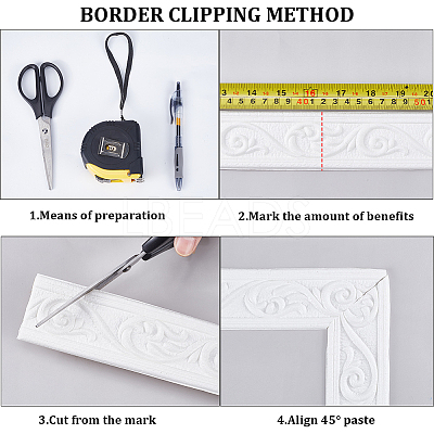 Self-Adhesive XPE Grain Contact Paper DIY-CP0011-17B-1