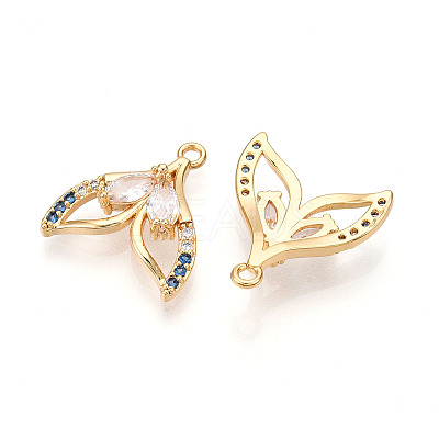 Brass Micro Pave Cubic Zirconia Pendants LS-KK-N261-103G-1