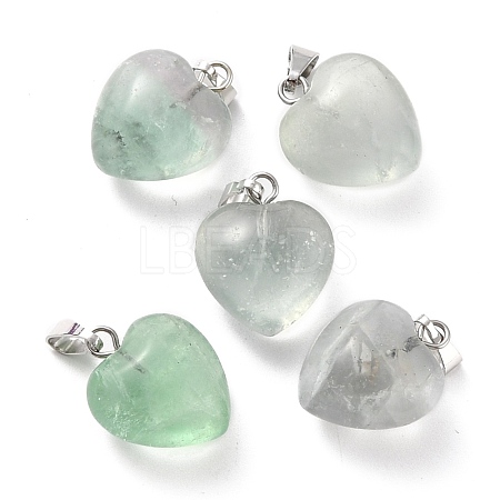 Natural Fluorite Pendants G-I311-A36-1