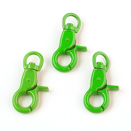 Zinc Alloy Swivel Clasps X-IFIN-F149-G02-1