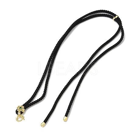 Nylon Cord Necklaces Findings KK-Q019-09G-08-1