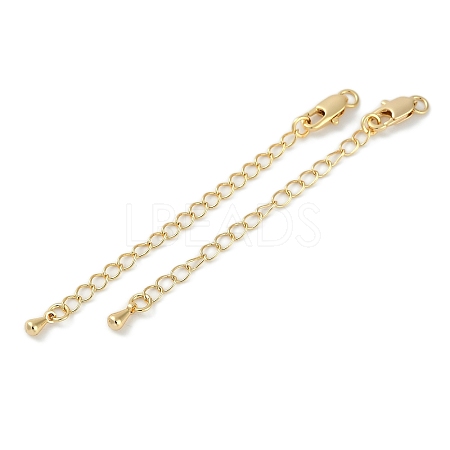 Brass Ends with Chains KK-P283-31G-1