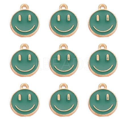 Alloy Enamel Charms ENAM-YW0001-97-J-1
