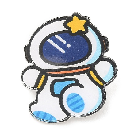 Cartoon Style Acrylic Brooches JEWB-P018-02D-1