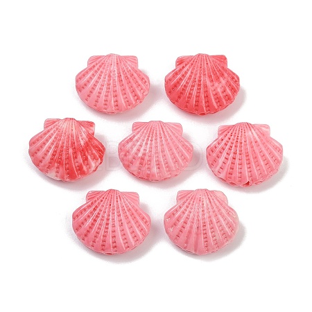 Synthetic Coral Carved Beads CORA-S025-02B-02-1