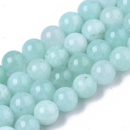 Natural Quartz Beads Strands G-T129-04-6mm-1