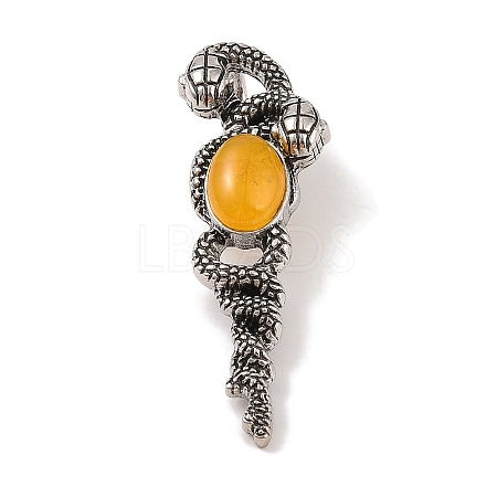 Natural Topaz Jade Pendants G-A224-03AS-13-1