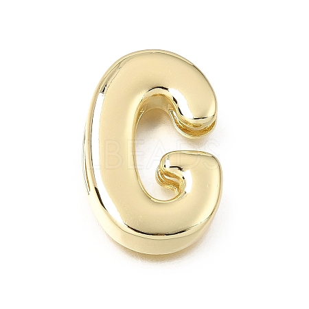 Brass Slide Charms KK-Z163-01G-G-1