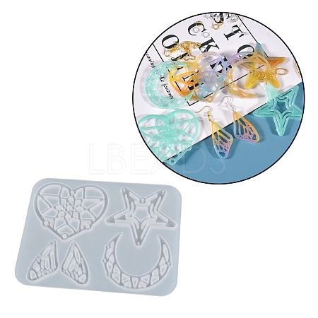 DIY Pendant Silicone Molds SIMO-PW0015-06H-1