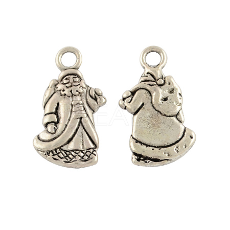 Tibetan Style Alloy Pendant TIBEP-GC157-AS-RS-1