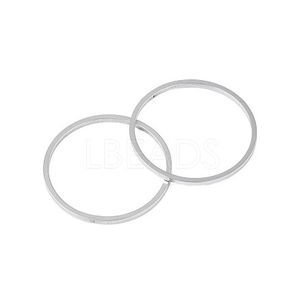 Non-Tarnish 304 Stainless Steel Linking Ring STAS-T047-15L-1
