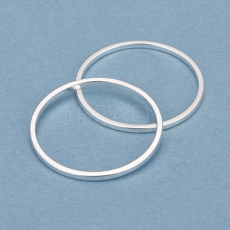 Brass Linking Rings KK-Y003-03G-S-1