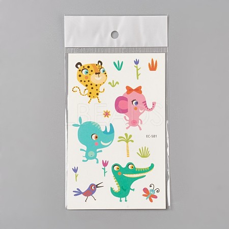 Removable Temporary Tattoos AJEW-WH0061-B30-1