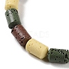 Synthetic Lava Rock Dyed Beads Strands G-H311-04-07-4