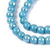 Electroplate Opaque Glass Beads Strands GLAA-T032-P4mm-AB13-A-3