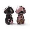 Natural Rhodonite GuaSha Stone G-A205-25S-2