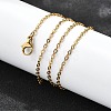 304 Stainless Steel Cable Chains Necklaces X-NJEW-F226-04G-04-2